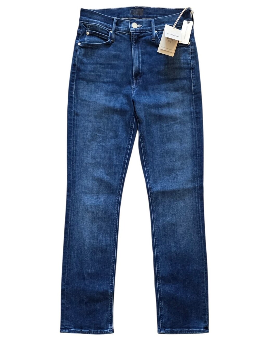 MOTHER Sz 27 NWT The Mid Rise Dazzler Ankle Jeans Nothing Between Us Denim Jeans